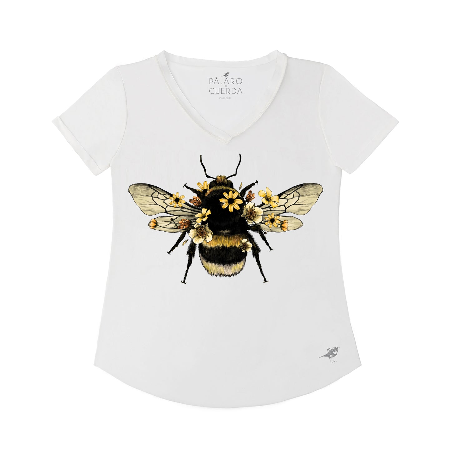 BEE AND FLOWERS