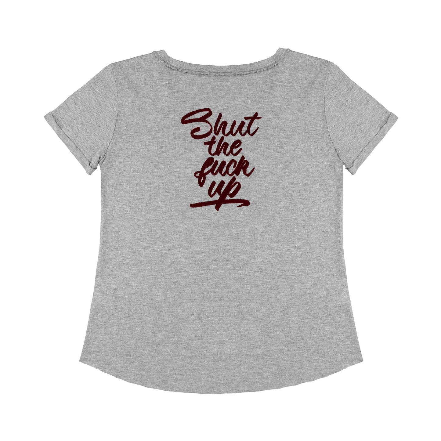 SHUT UP IN GRAY