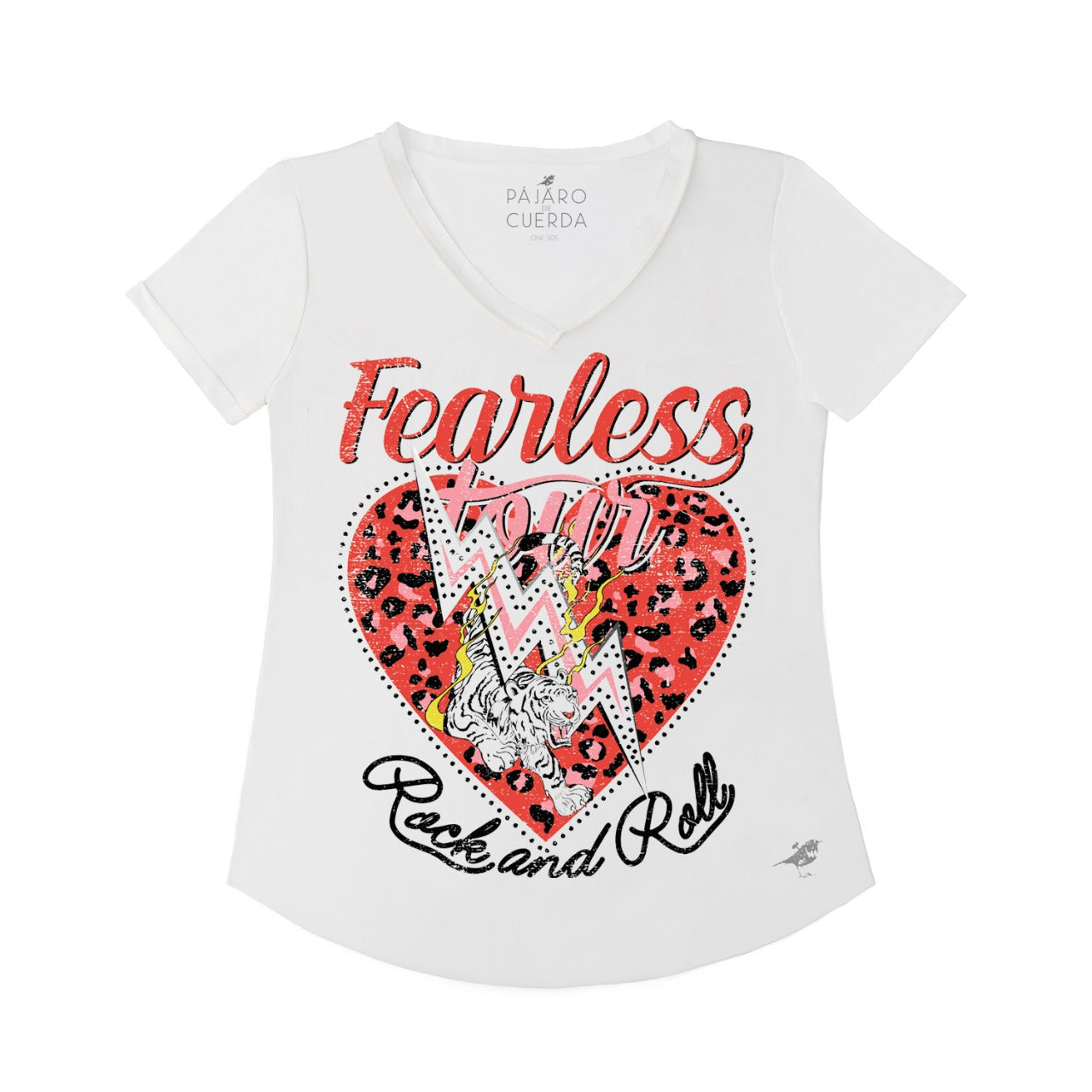 ROCK & ROLL HEART WHITE