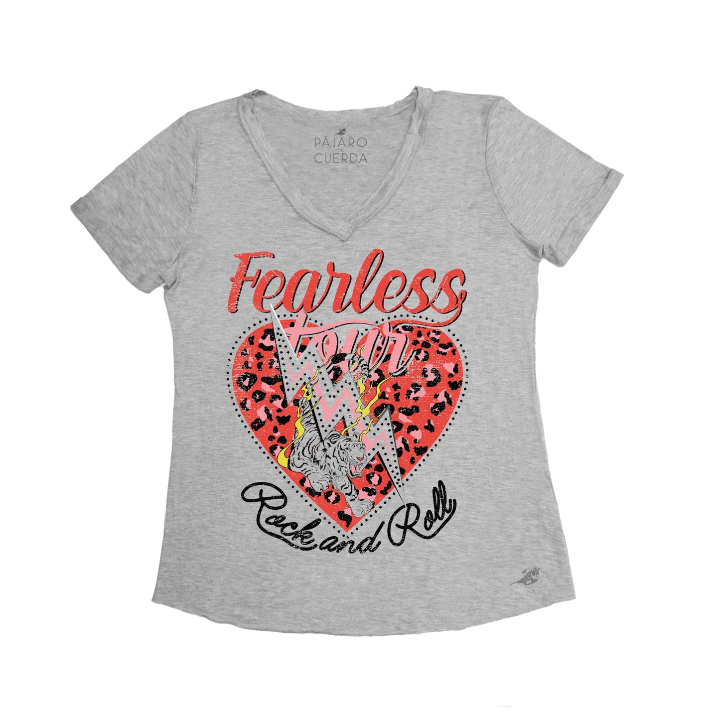 ROCK &ROLL HEART GRAY