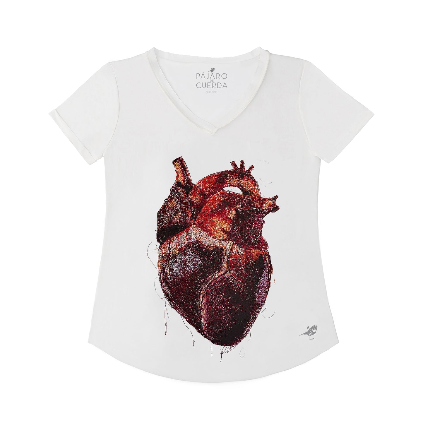 LOVELY HEART PEN DRAWING