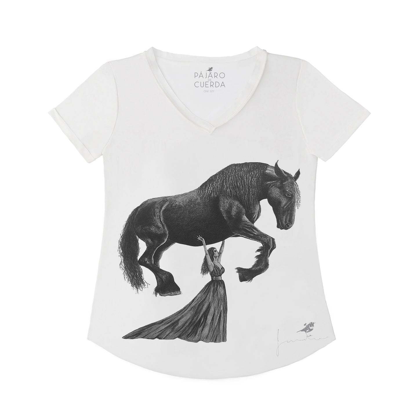 SMARTER THAN THE HORSE PENCIL DRAWING