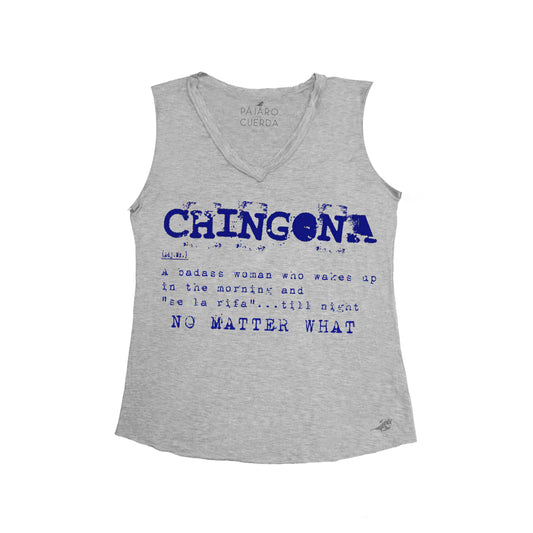 DEEP BLUE VELVET CHINGONA