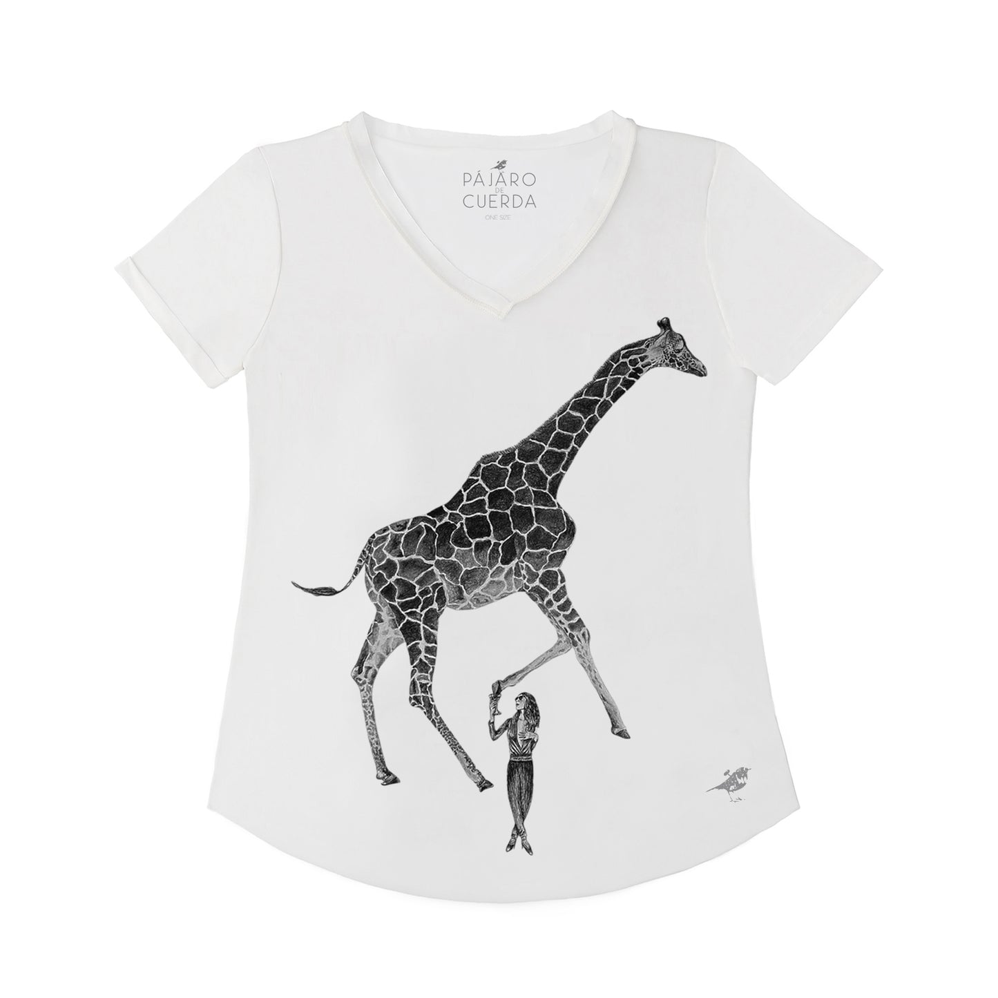 MORE BELOVED THAN THE GIRAFFE PENCIL DRAWING