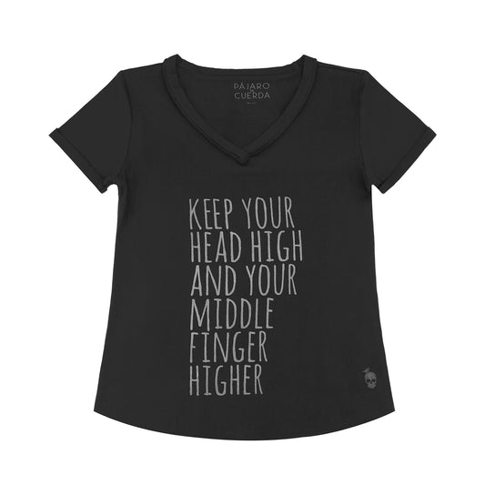 KEEP YOUR HEAD HIGH PINK